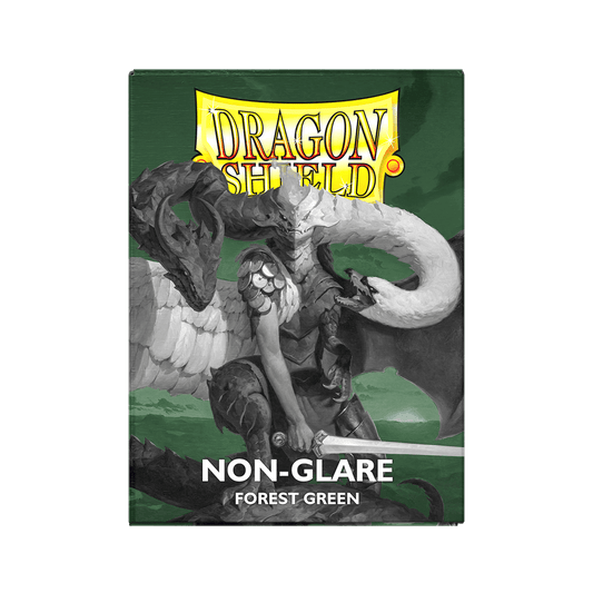 Dragon Shield Card Sleeves: Matte Forest Green Non-Glare(100)