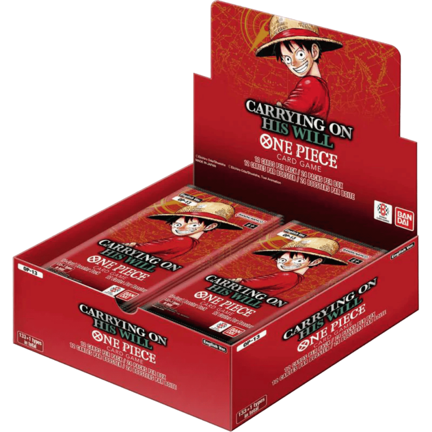 One Piece TCG Carrying On His Will Booster Box OP-13