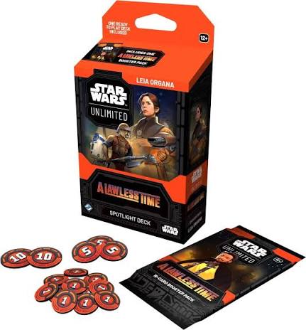 Star Wars Unlimited- A Lawless Time Spotlight Deck Leia