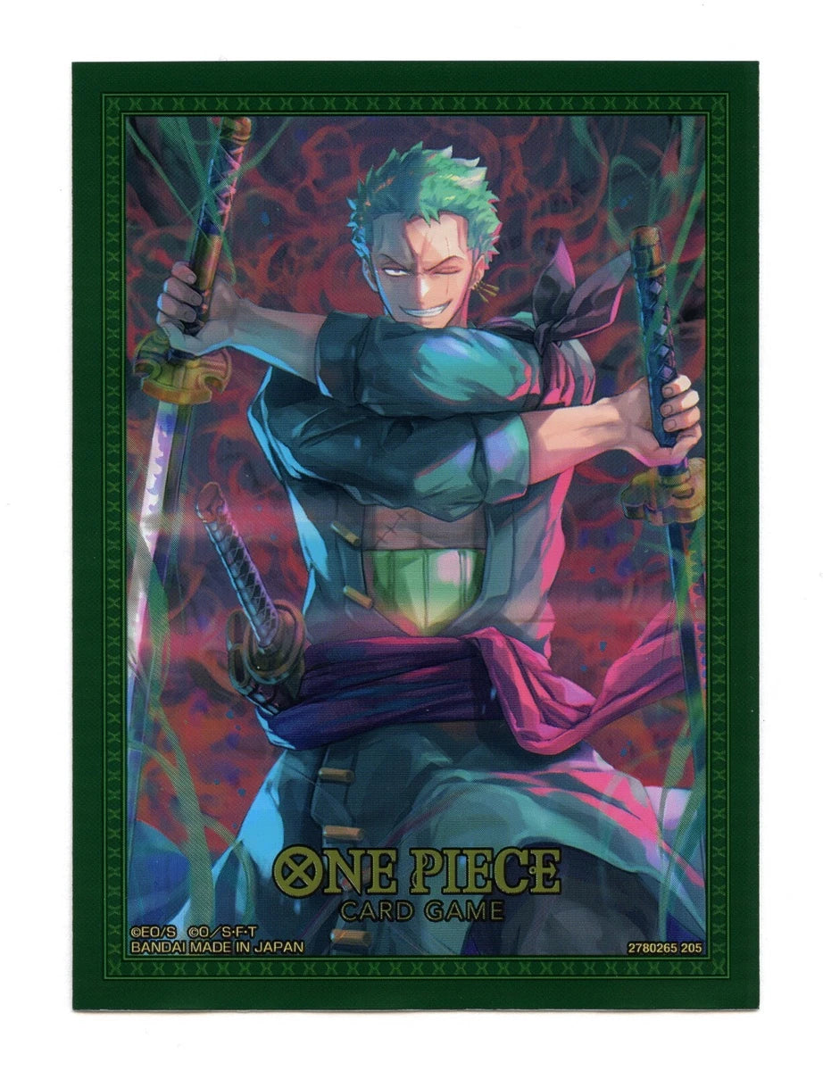 One Piece TCG Sleeves Set 11 Zoro
