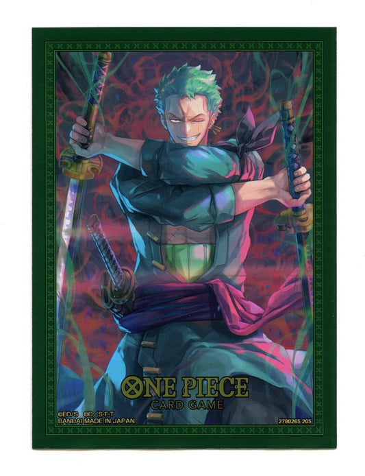 One Piece TCG Sleeves Set 11 Zoro