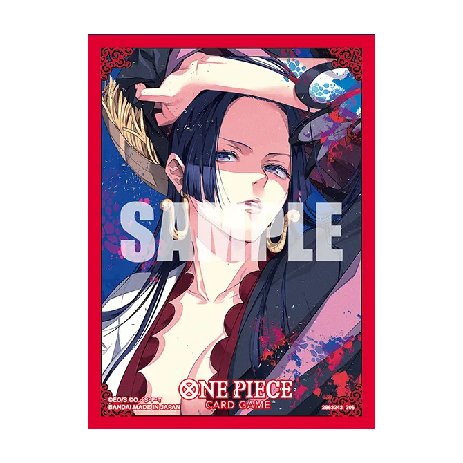 One Piece TCG Sleeves Set 16 Boa Hancock