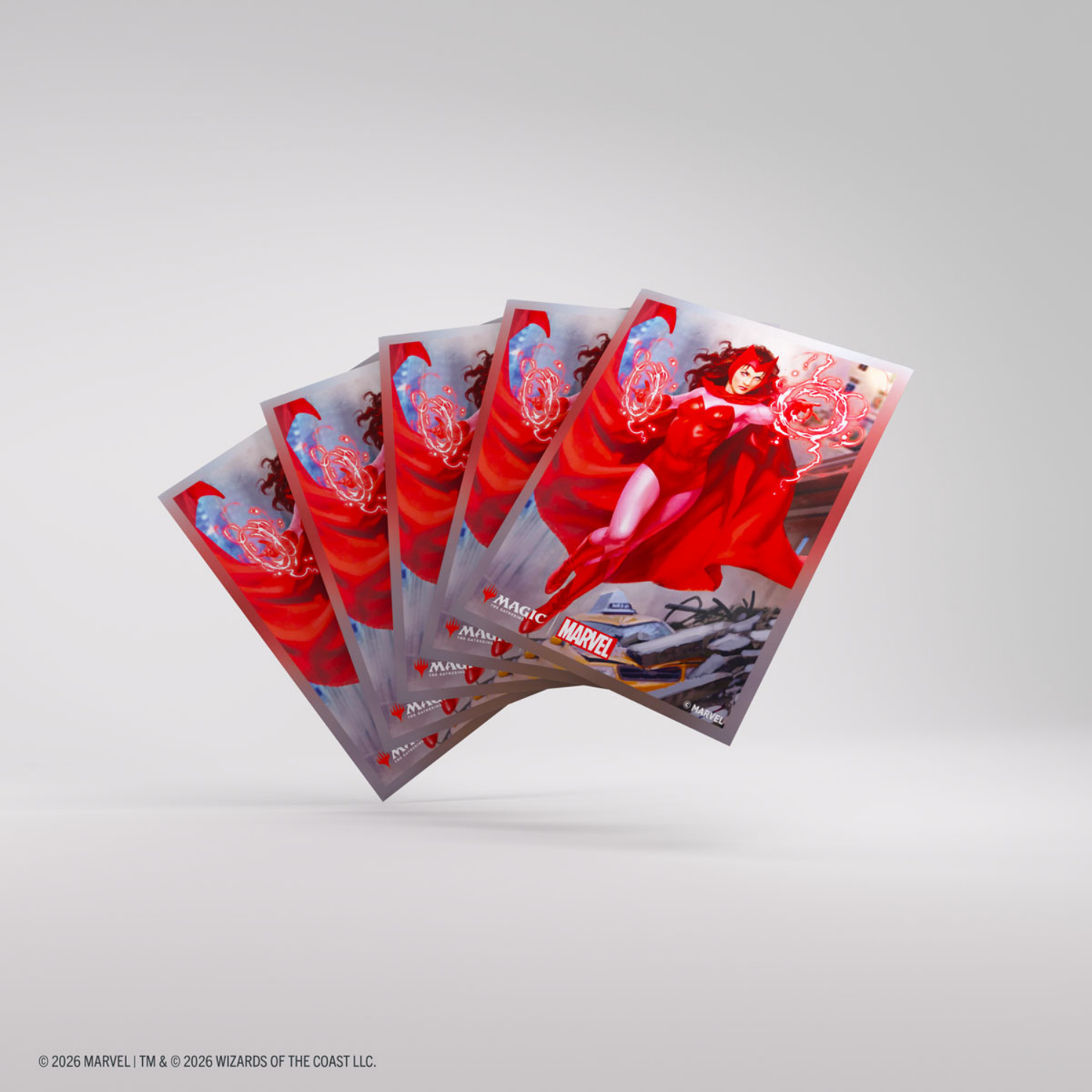 Magic The Gathering Marvel Super Heroes Premium Art Sleeves- The Scarlet Witch
