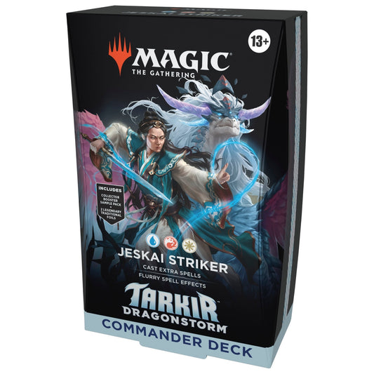 Magic The Gathering TCG: Tarkir Dragonstorm Commander Deck Jeskai Striker