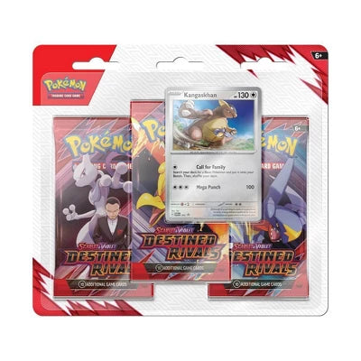 Pokemon TCG: Scarlet & Violet- Destined Rivals Three-Booster Blister