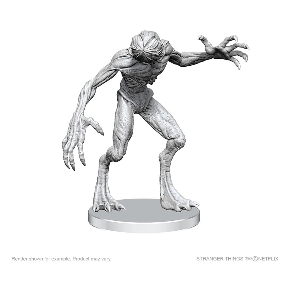 Stranger Things Unpainted Minis Demogorgons