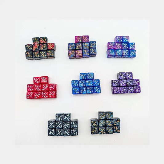 Mystery Dice Goblin +/+  Counter Dice Red/Black