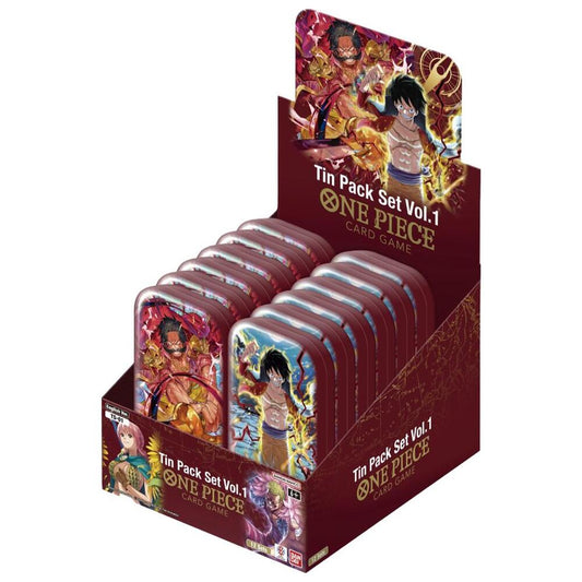 One Piece TCG Tin Pack set v1