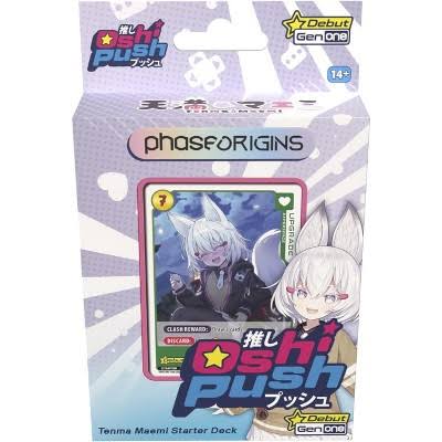 Oshi Push TCG: Tenma Maemi Starter Deck