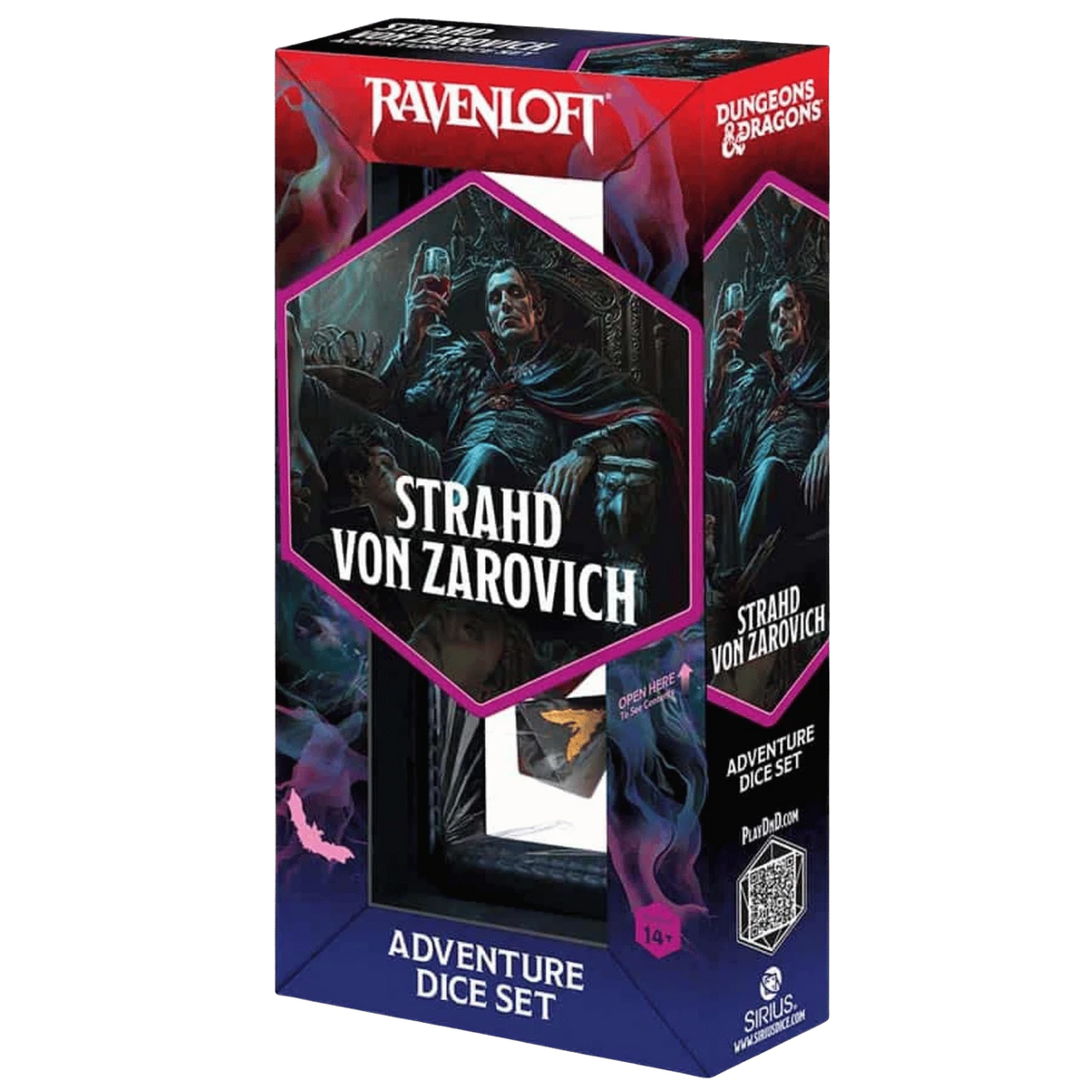 Dungeons & Dragons: Adventure Dice Set- Strahd Von Zarovich