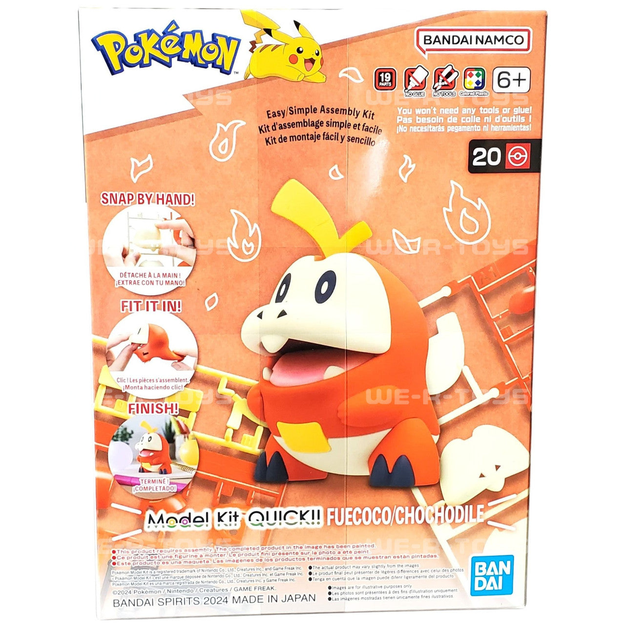 Fuecoco Pokemon Model Kit