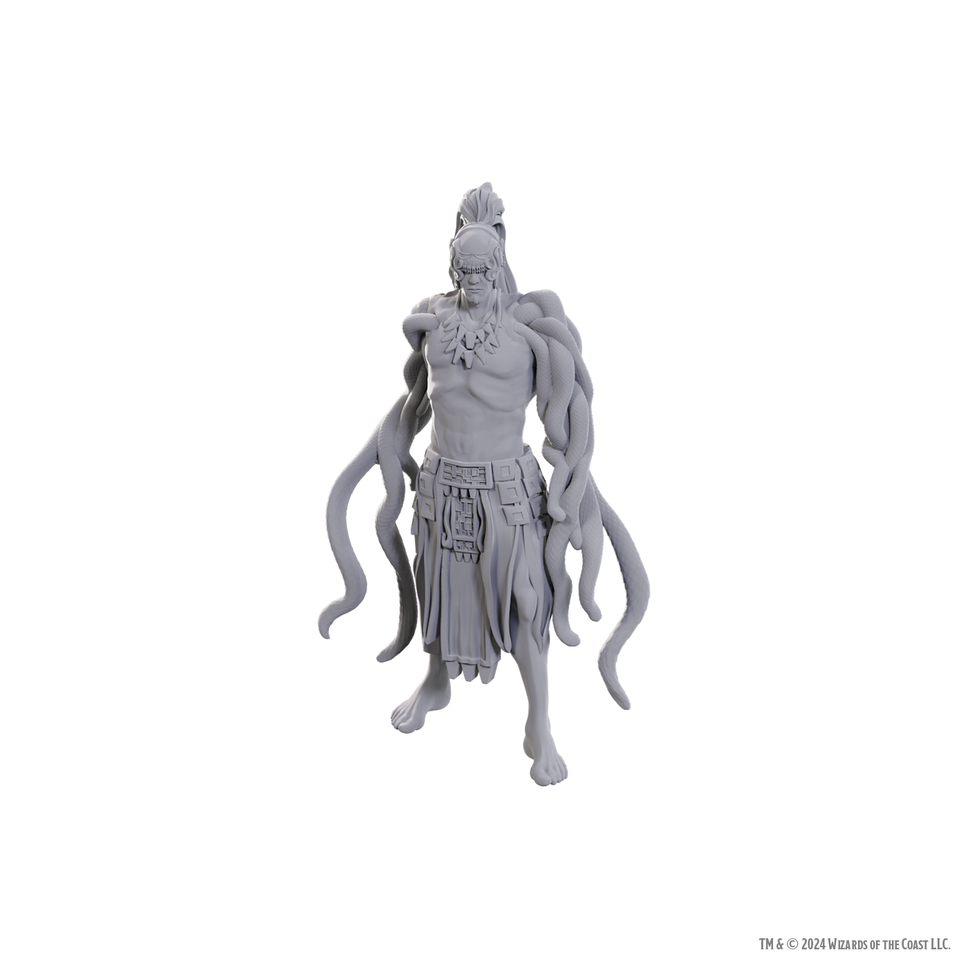 Dungeons & Dragons: Nolzur's Marvelous Unpainted Miniatures- Yuan-Ti Pit Master W25