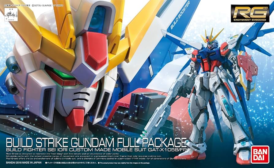 Build Strike Gundam Full Package Model Kit RG