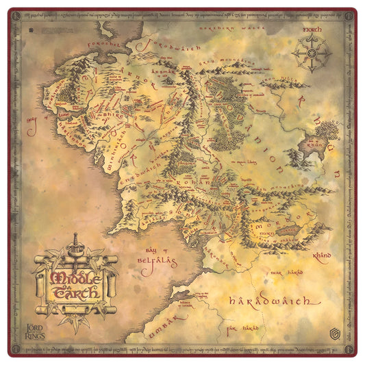 LOTR- Places of Middle Earth Playmat