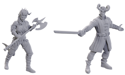 D&D Nolzur's Marvelous Unpainted Miniatures: Baldur's Gate Wyll & Karlach