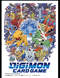 Digimon TCG official sleeves 2025 Anniversary