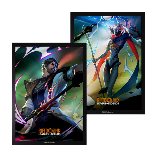 Riftbound: Vendetta Art Sleeves Jayce vs Viktor