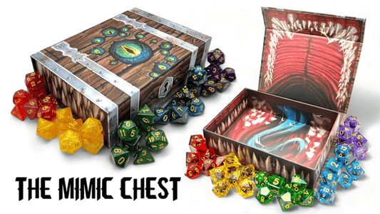 Mimic Chest and Treasure Dice Collection