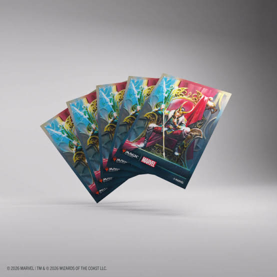 Magic The Gathering Marvel Super Heroes Premium Art Sleeves- Loki