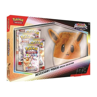 Pokémon TCG Prismatic Evolutions Accessory Pouch Special Collection