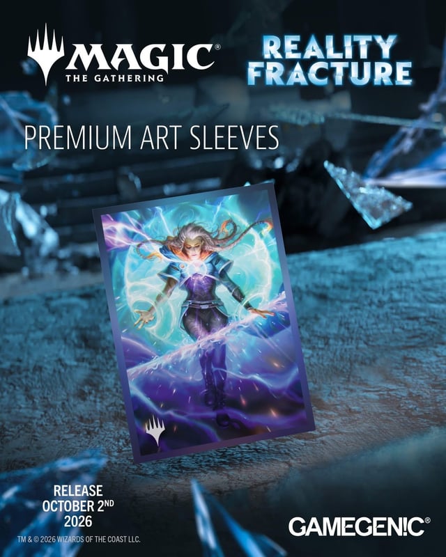Magic The Gathering Fractured Reality Premium Art Sleeves- Entrust the Spark