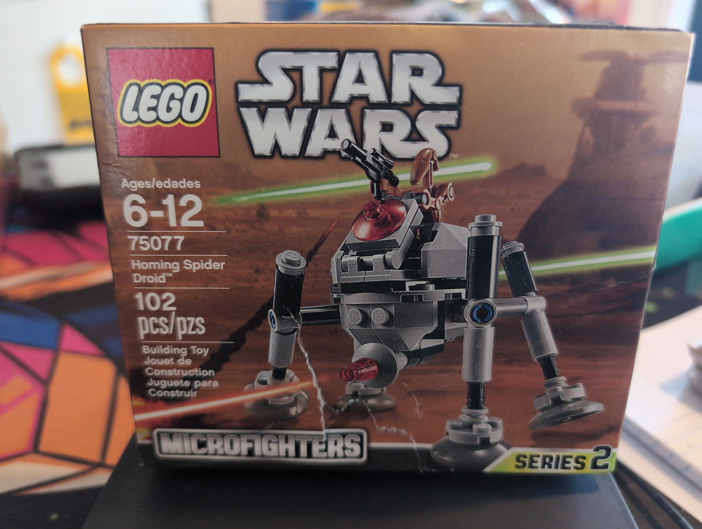 LEGO Star Wars: Homing Spider Droid Microfighter (75077)