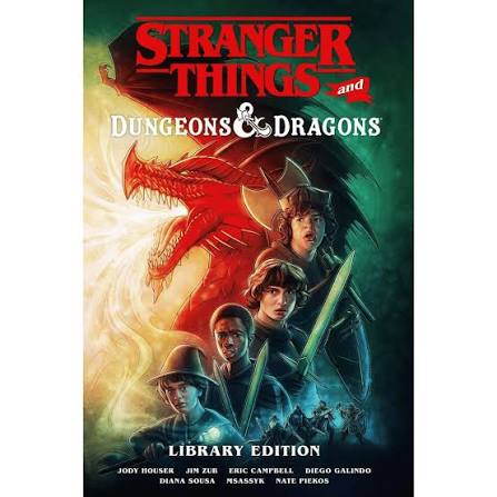 Stranger Things and Dungeons & Dragons Library Edition Graphic Novel