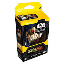Star Wars Unlimited- Jump to Lightspeed Spotlight Deck Boba