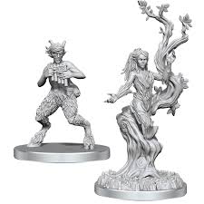 D&D Nolzur's Marvelous Unpainted Miniatures: Satyr & Dryad