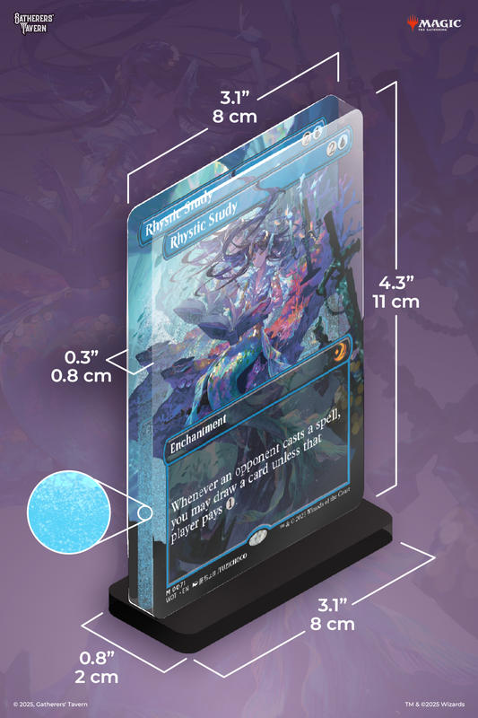 Slab Standee: MTG- Rhystic Study