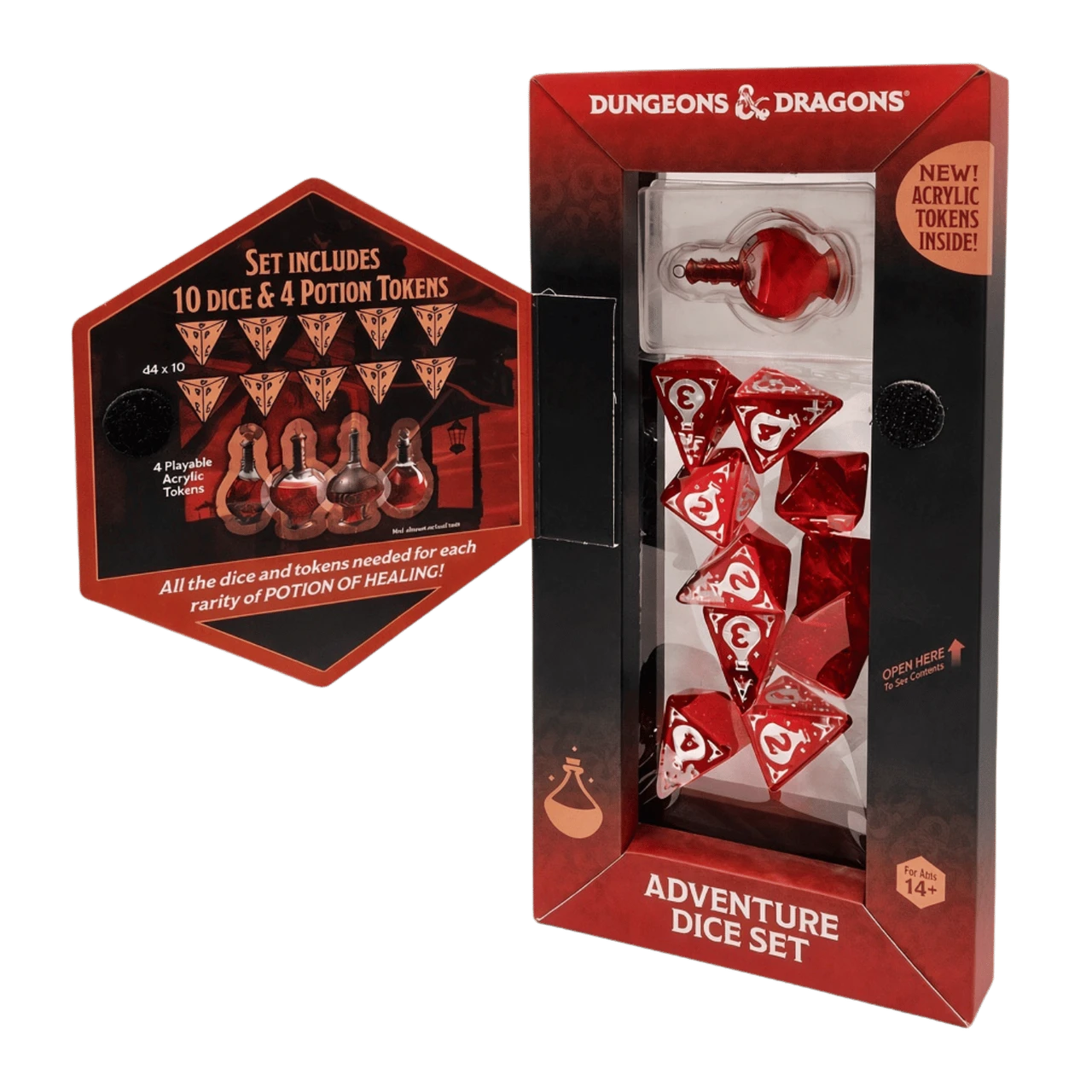 Dungeons & Dragons: Adventure Dice Set- Potion of Healing