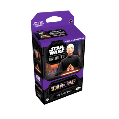 Star Wars Unlimited- Secrets of Power Spotlight Deck Palpatine