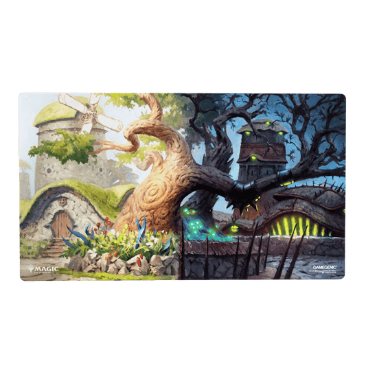 Magic: The Gathering Lorwyn Eclipsed Shiny Playmat- Temple Garden