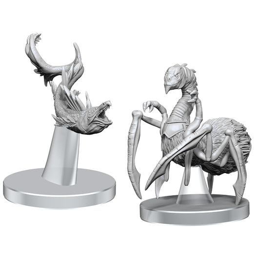 D&D Nolzur's Marvelous Unpainted Miniatures: Neogi & Space Eel