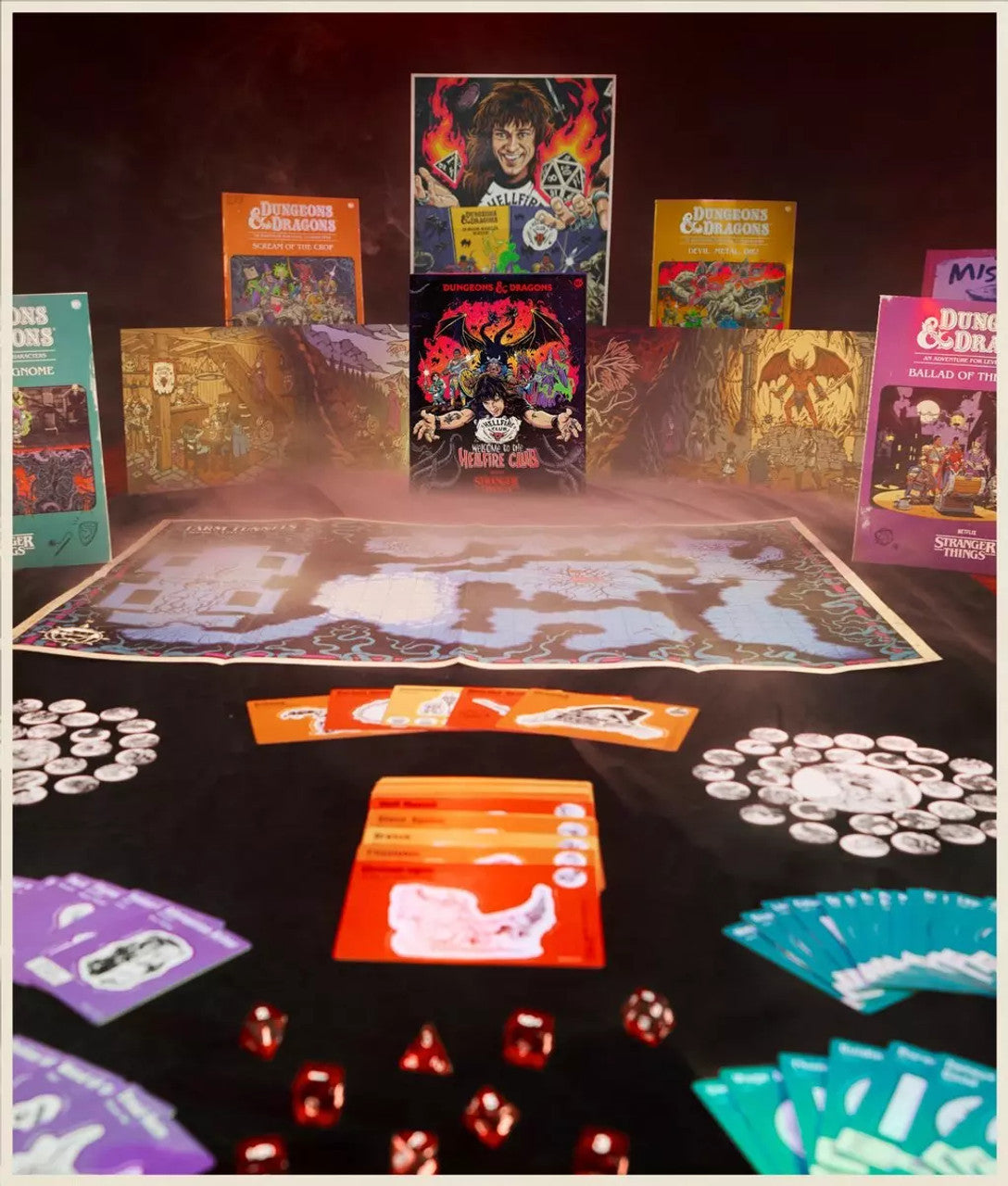Dungeons & Dragons RPG: Stranger Things- Welcome to Hellfire Club Box Set