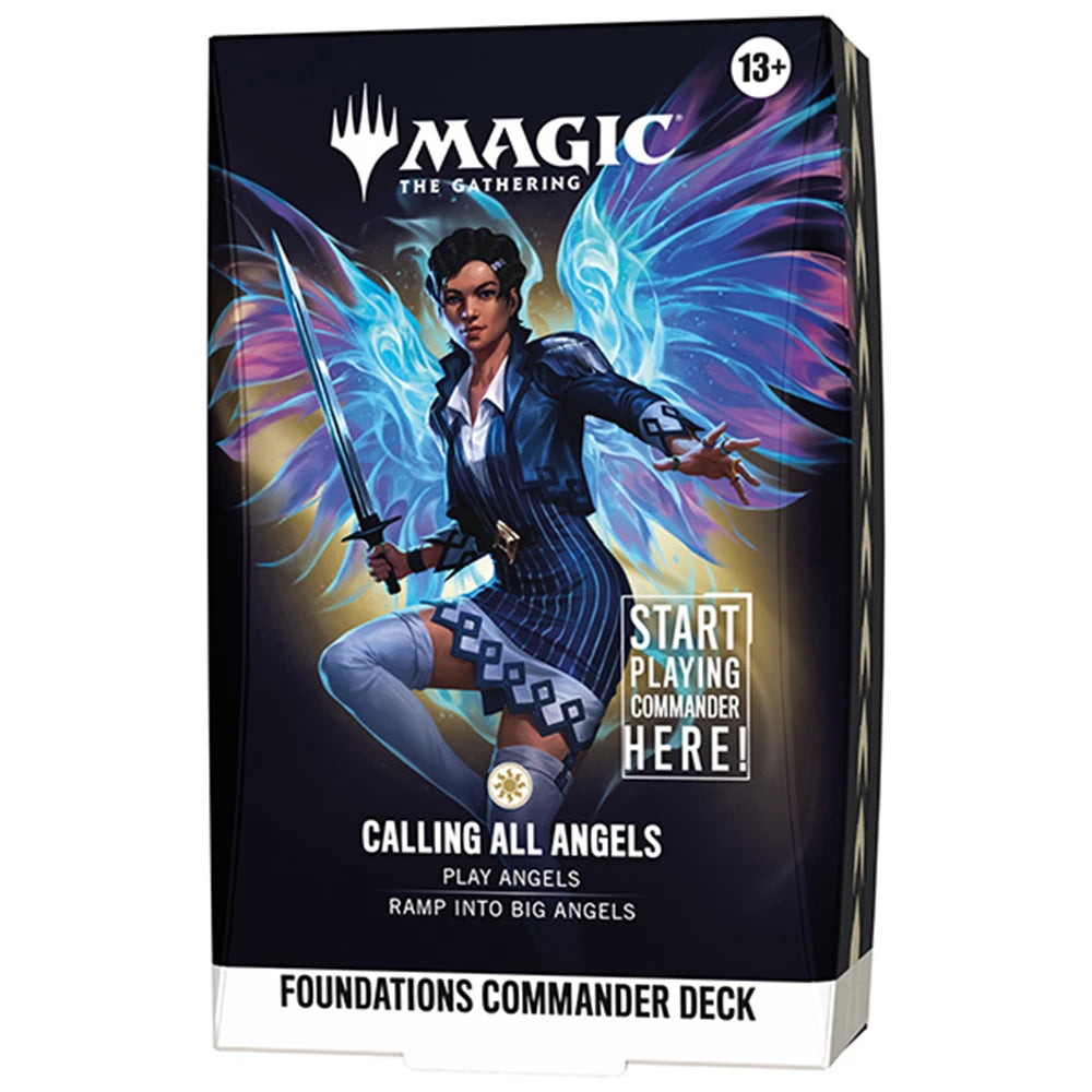 Magic the Gathering Foundations Commander Deck Calling all Angels