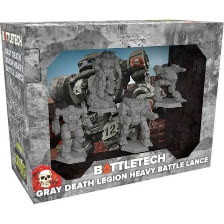 Battletech: Miniature Force Pack- Gray Death Legion Heavy Battle Lance