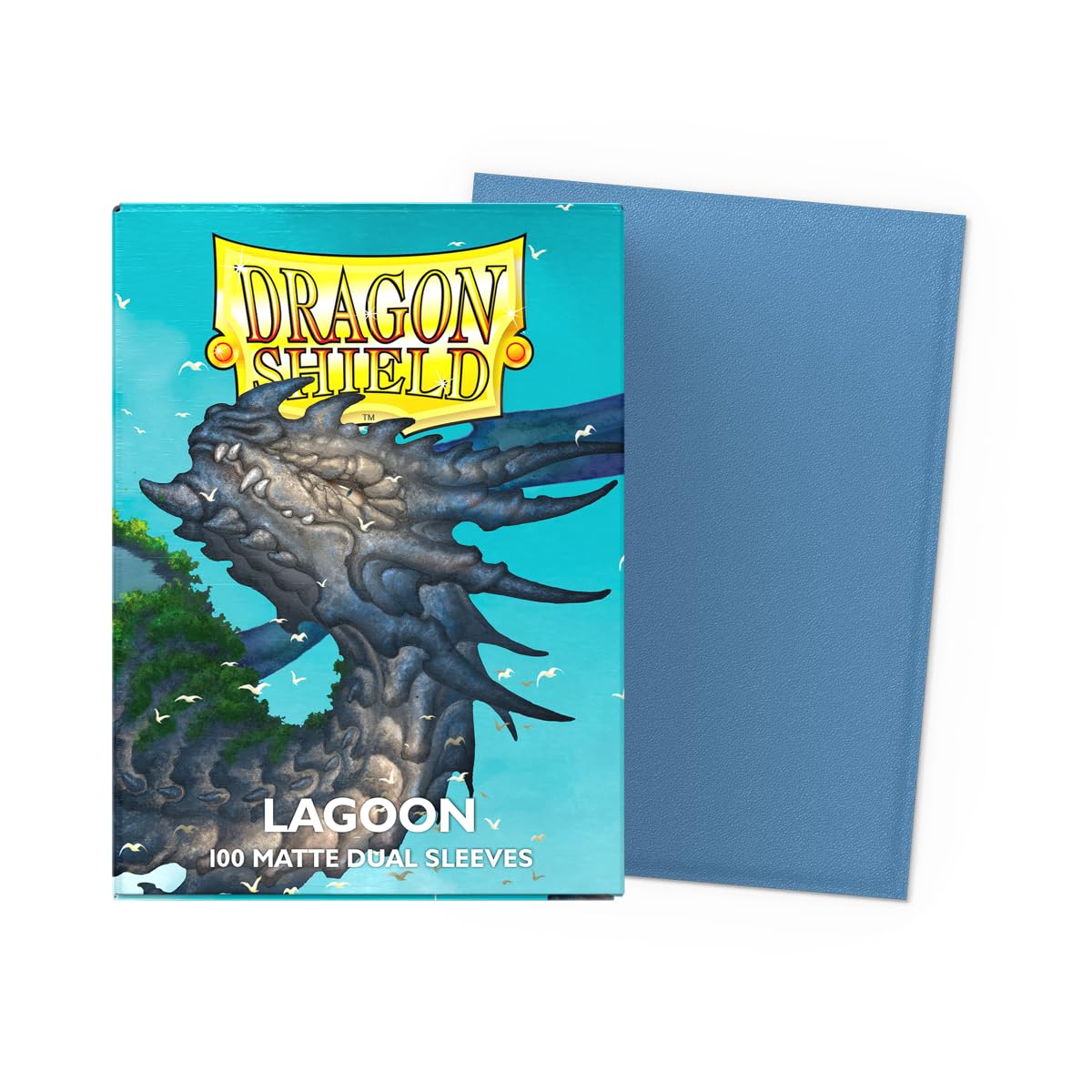 Dragon Shield Card Sleeves: Matte Dual: Lagoon (100)