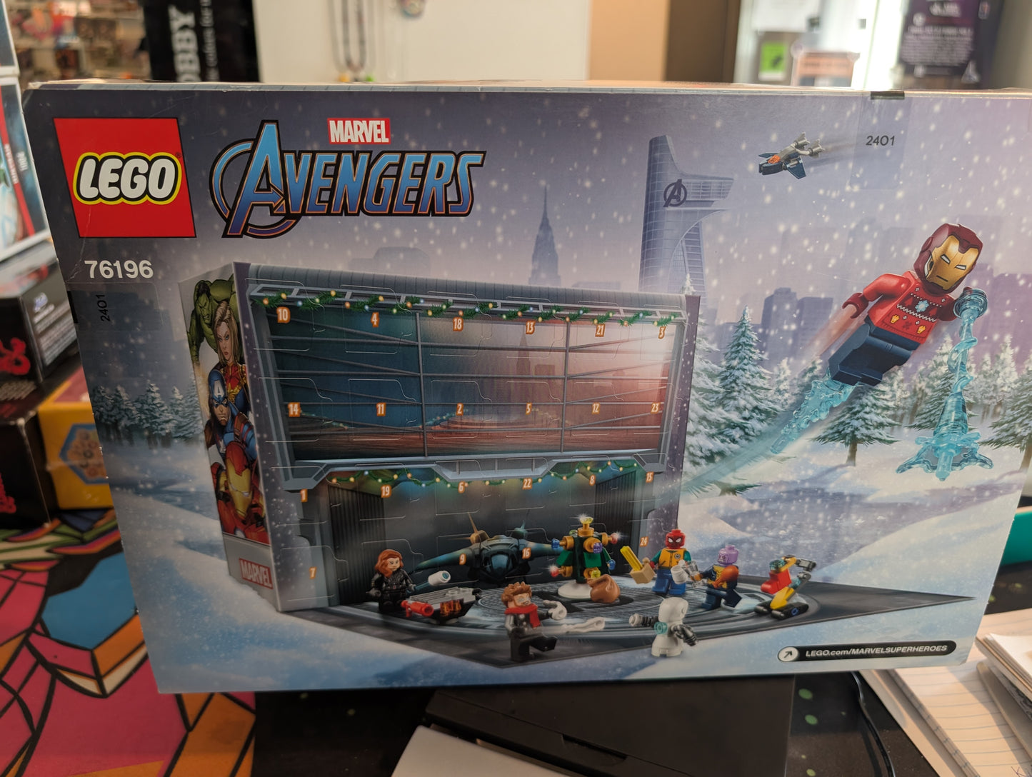 Lego 76196 Marvel The Avengers 2021 Advent Calendar 298 Pieces