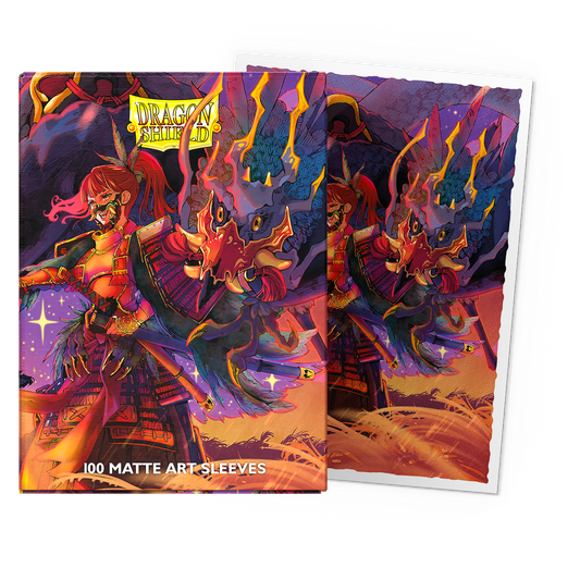Dragon Shields: (100) Matte Art- The Fallen