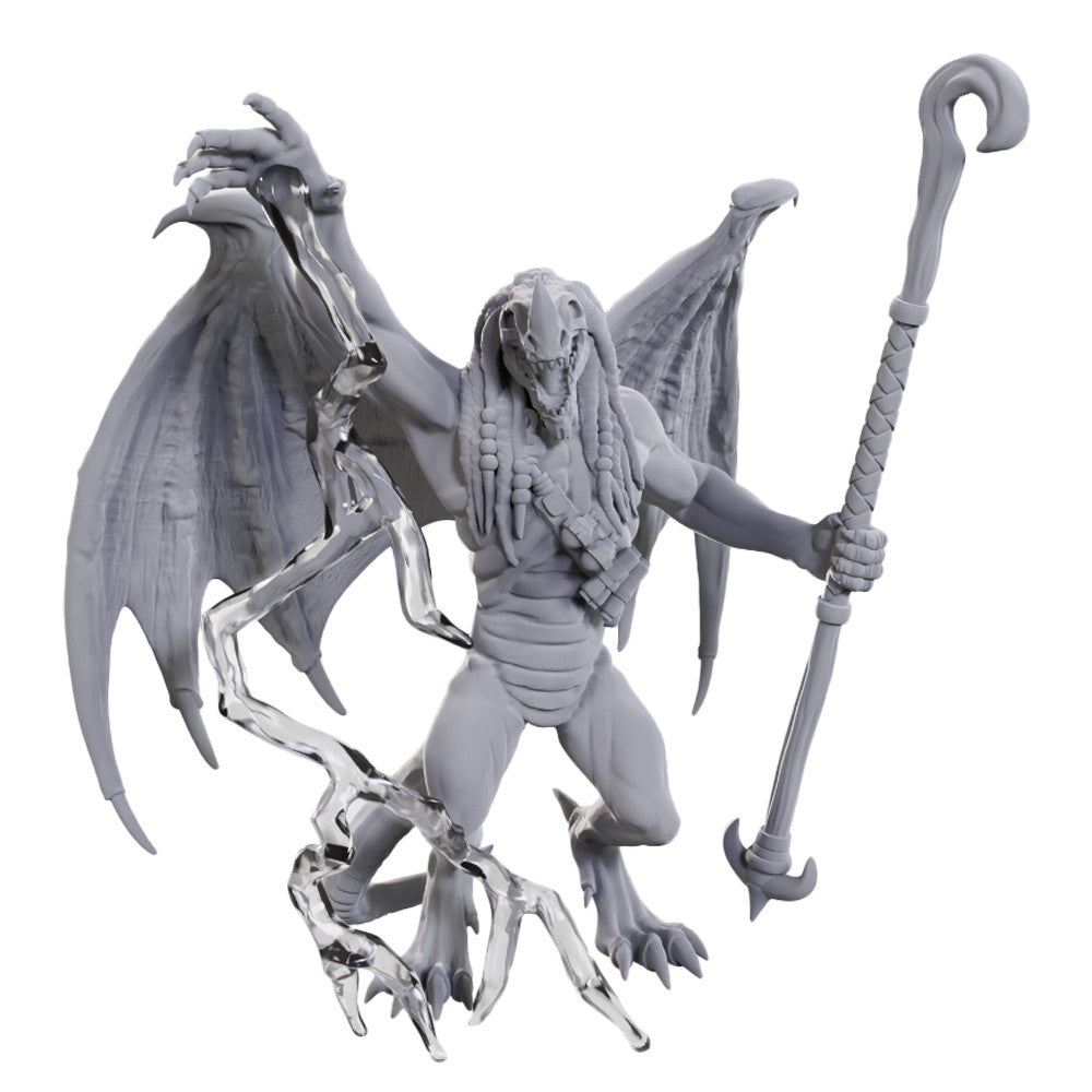 Dungeons & Dragons: Nolzur's Marvelous Unpainted Miniatures- Blue Abishai W24