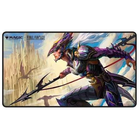 Magic TCG: Final Fantasy Kain Highwind Premium Black Stitched Playmat