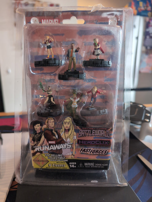 Heroclix Figures: Secret Wars Battleworld Runaways Fast Forces