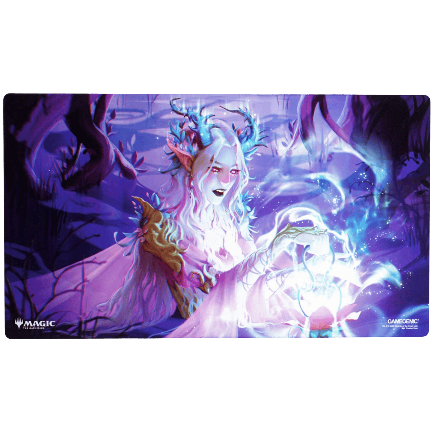 Magic: The Gathering Lorwyn Eclipsed Shiny Playmat- Twilight Diviner