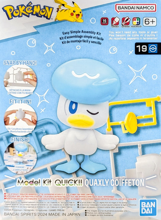 Quaxly Pokemon Model Kit
