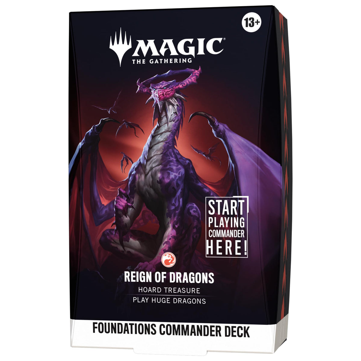 Magic the Gathering Foundations Commander Deck Reign of Dragons