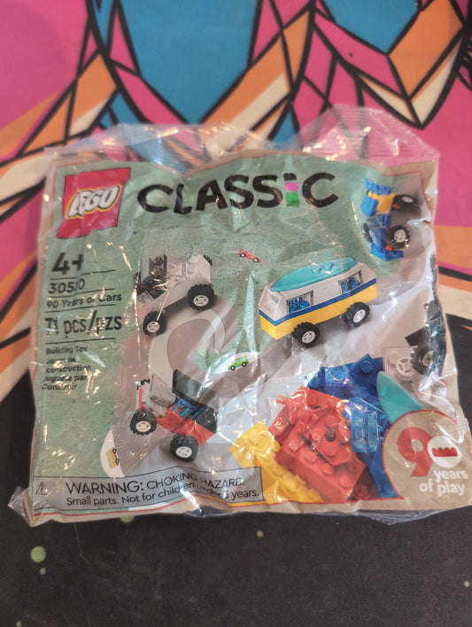 Lego 30510 Polybag New Classic 90 Years of Cars 9 Years of Play