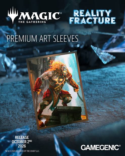 Magic The Gathering Fractured Reality Premium Art Sleeves- Ajani, Path of Vengence