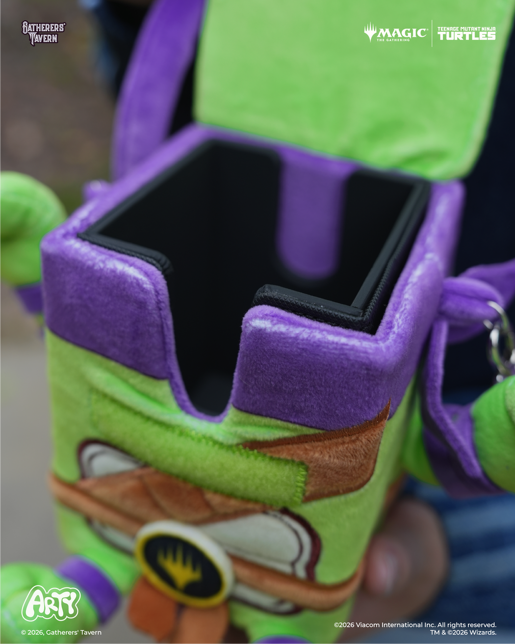 Gatherers Tavern TMNT Arty Box- Donatello Deck Box