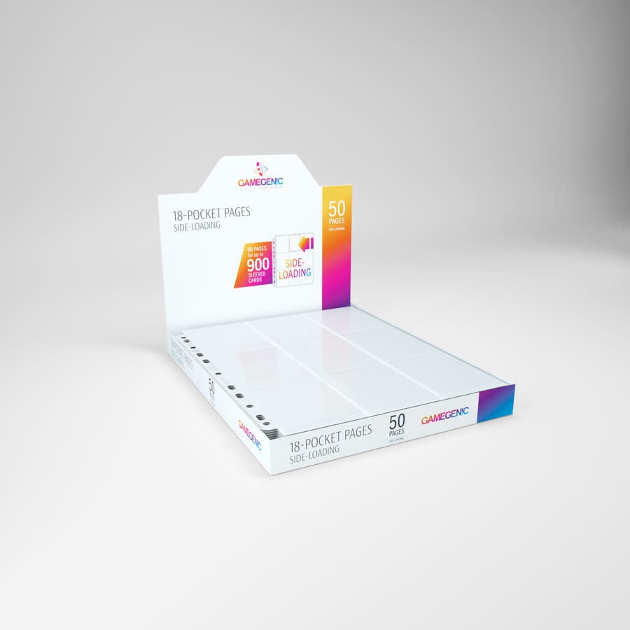 Sideloading 18-Pocket Pages:50 pg White